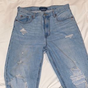 Aeropostale mom jeans
